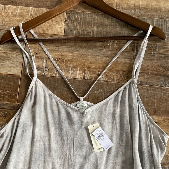 Aerie light grey tie dye cover up dress - Picture 6 of 6